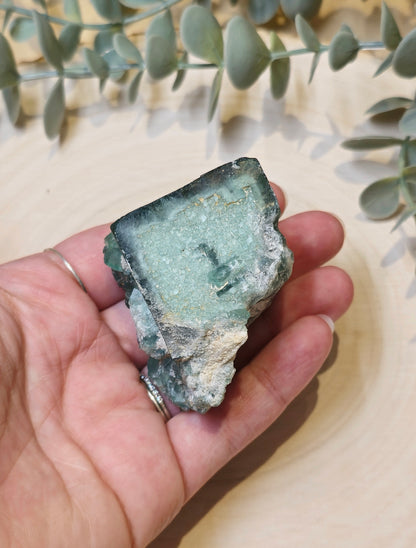 Fluorite verte brute