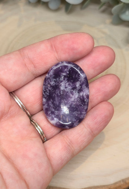Lépidolite Worry stone