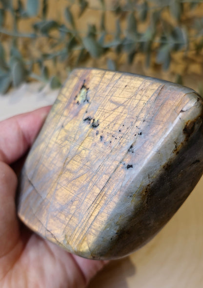 Freeform Labradorite sunset