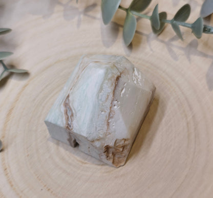 Base pointe polie Calcite des caraïbes