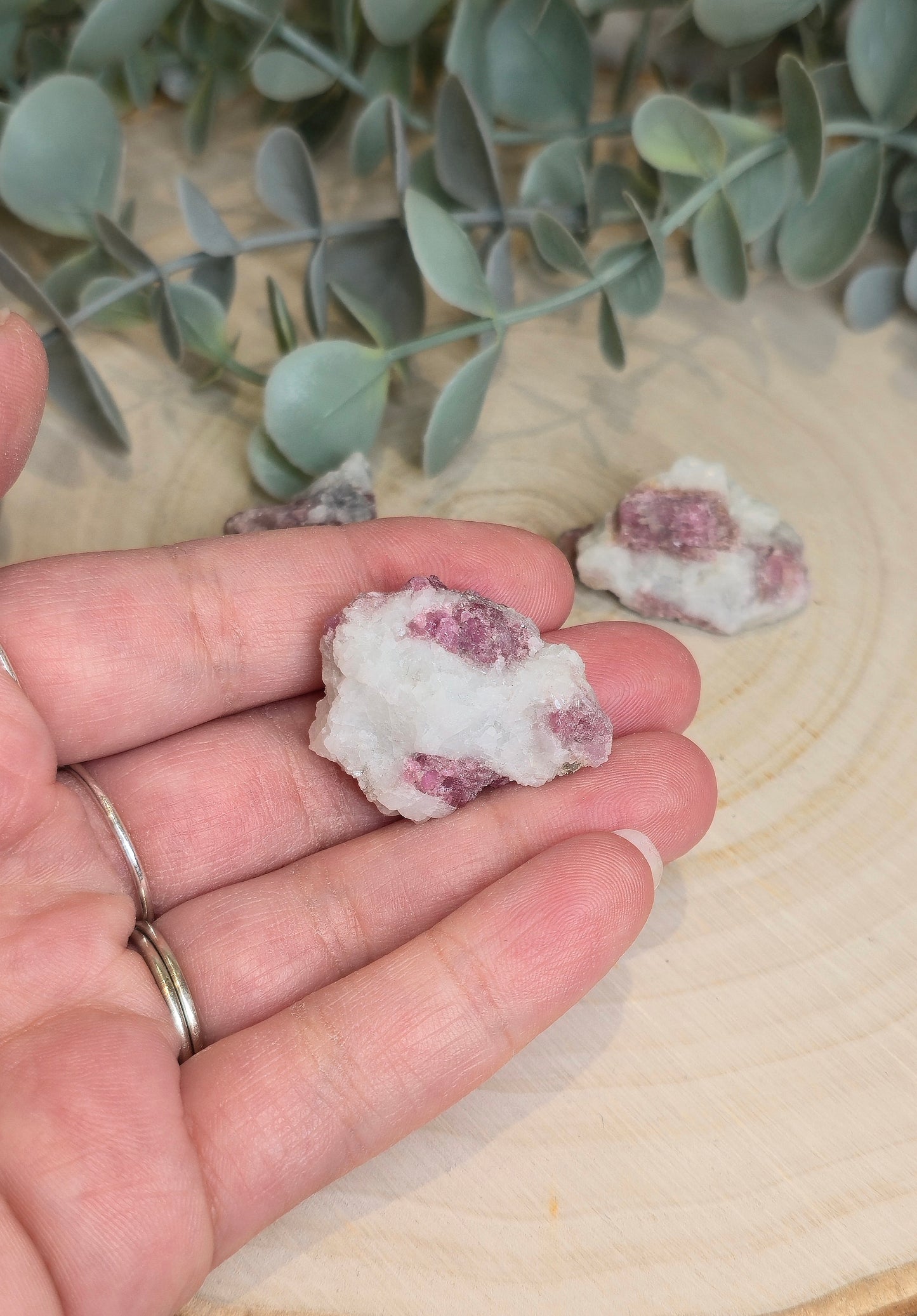 Tourmaline rose brute du Brésil