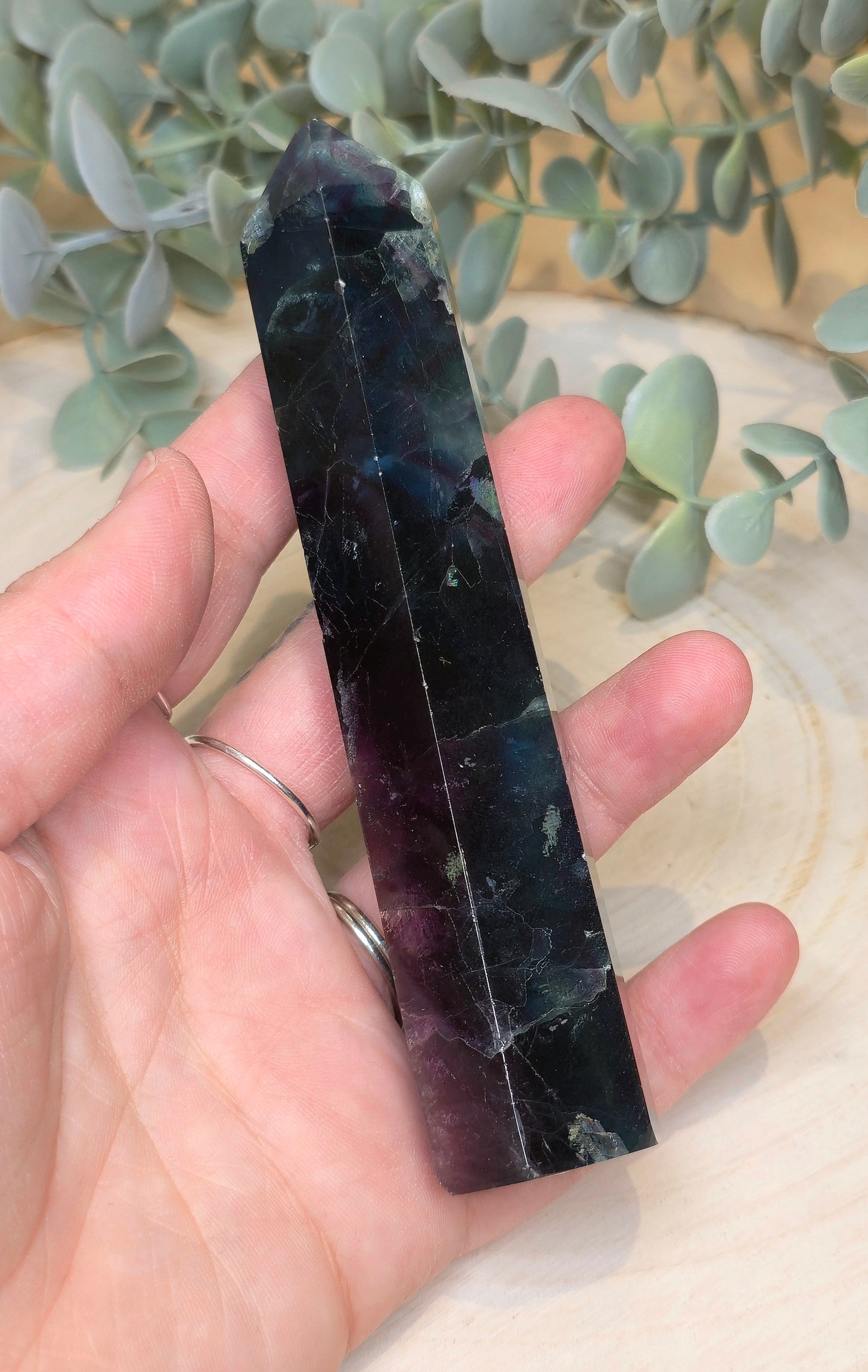 Pointe en Fluorite AA