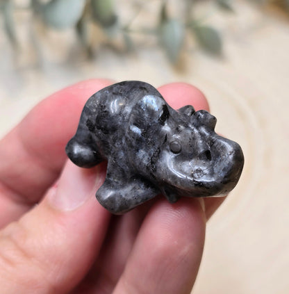 Éléphant Larvikite