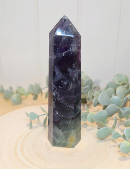 Pointe en Fluorite