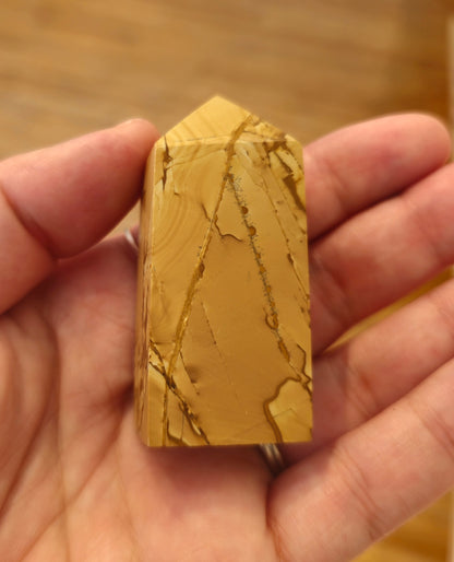 Pointe en Jaspe de noix