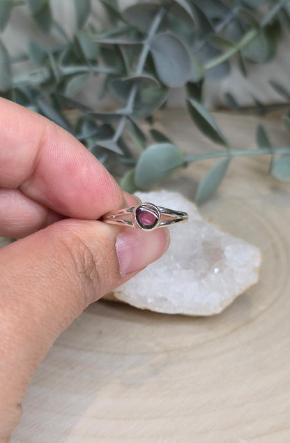Bague Tourmaline melon d’eau