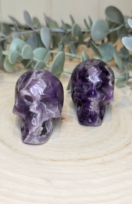 Crâne en Améthyste
