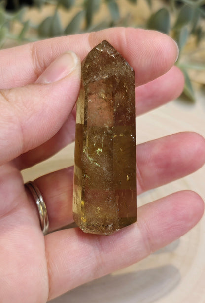 Pointe en Citrine naturelle grade extra