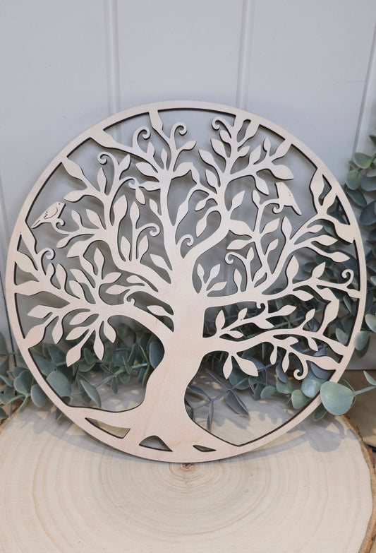 Arbre de vie en bois 8,7"