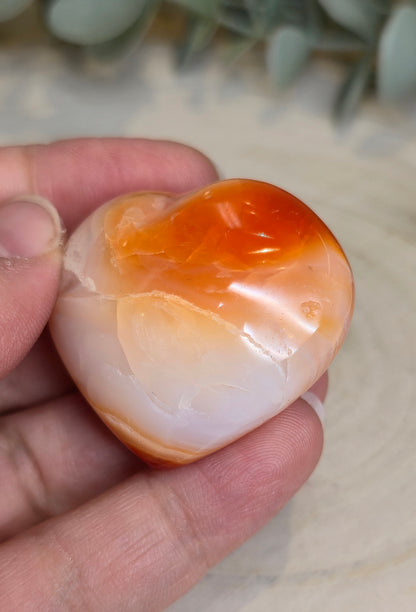 Coeur en Cornaline