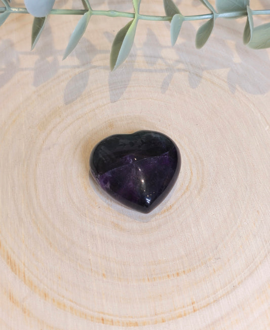 Coeur en Fluorite
