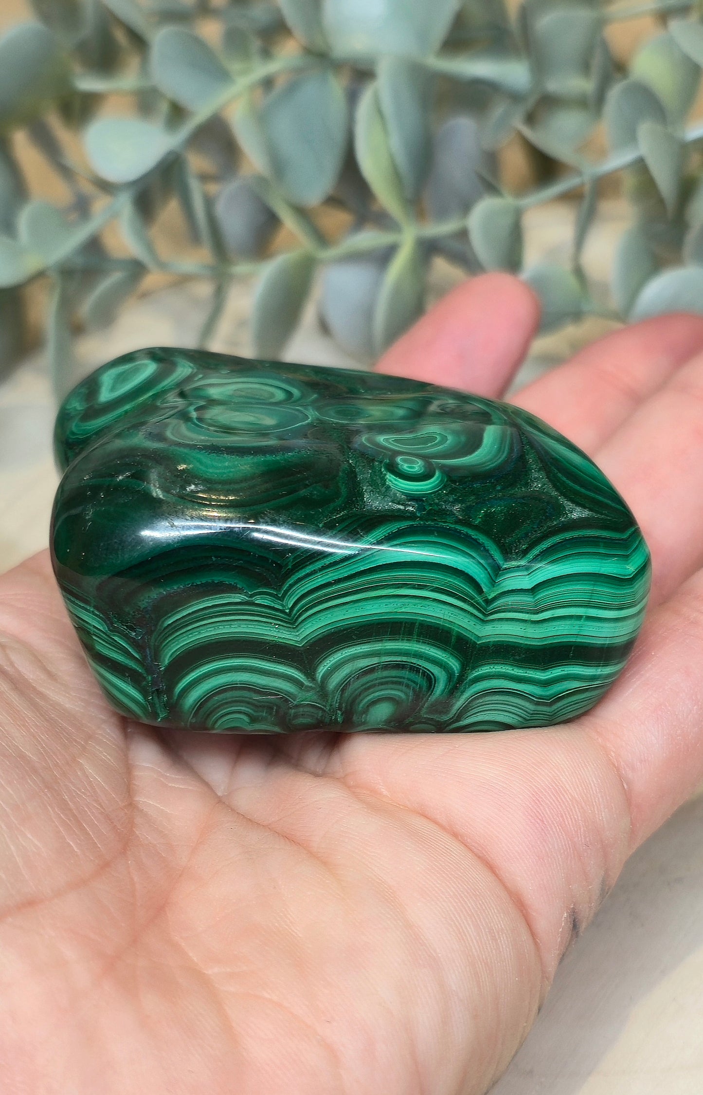 Freeform Malachite