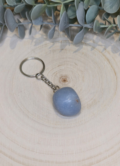 Porte-clé avec Pierre barattée