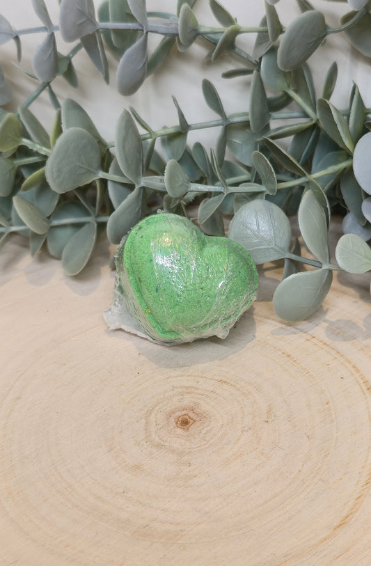 Bombe de bain en coeur - Bord de mer