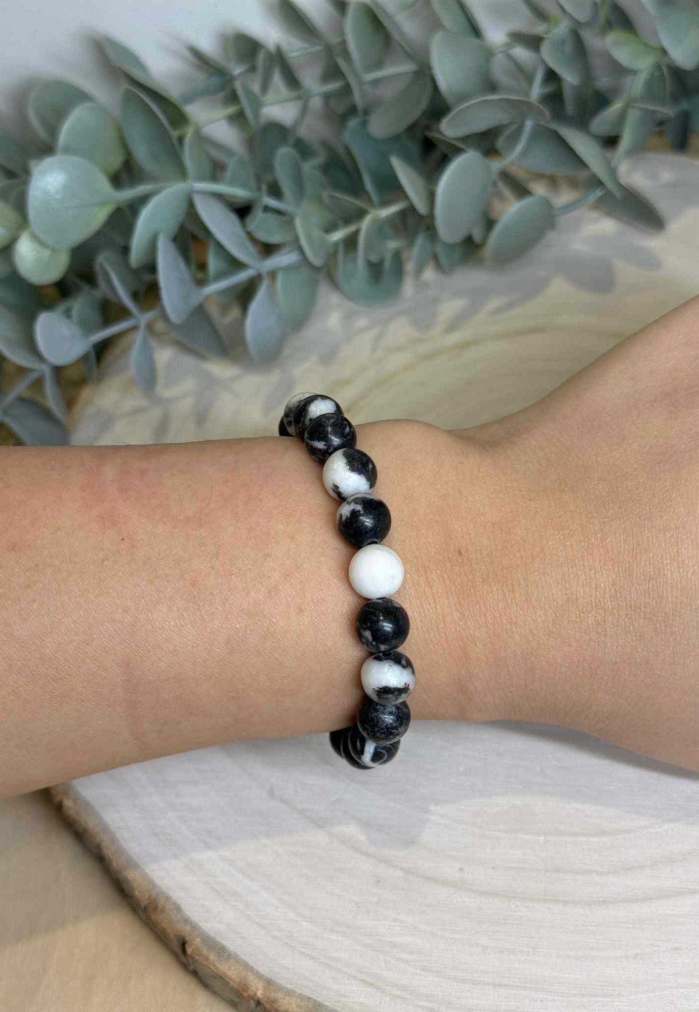 Bracelet Jaspe Zébré 8mm