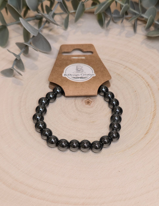 Bracelet Hématite 8mm