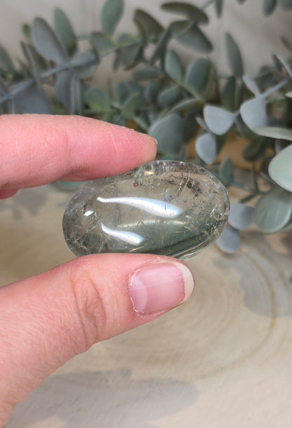 Pierre de paume en Prasiolite