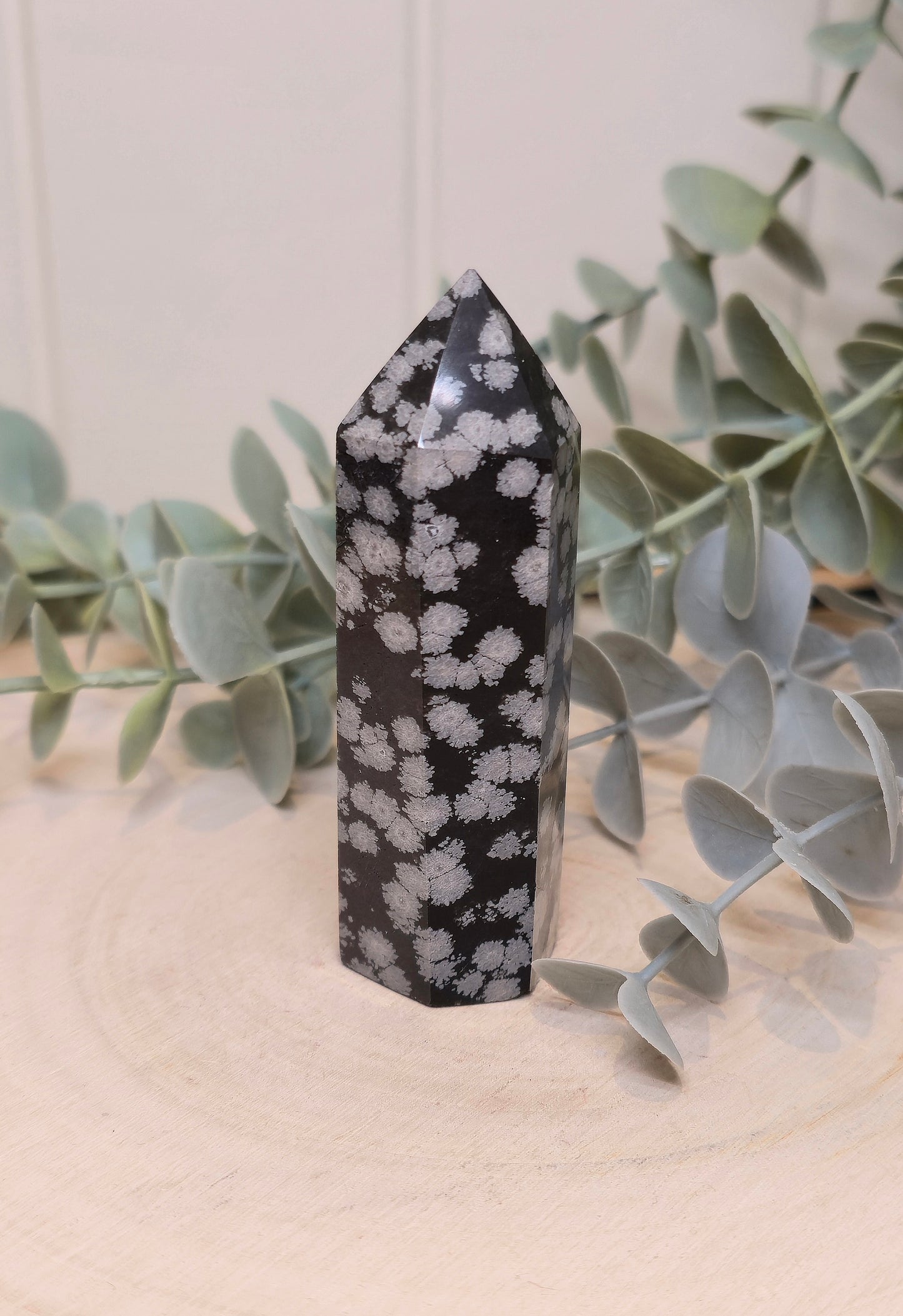 Pointe en Obsidienne Snowflake