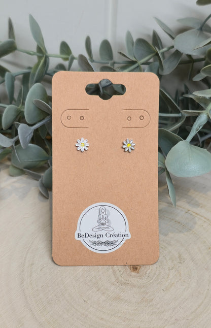 Boucles d’oreilles Marguerite