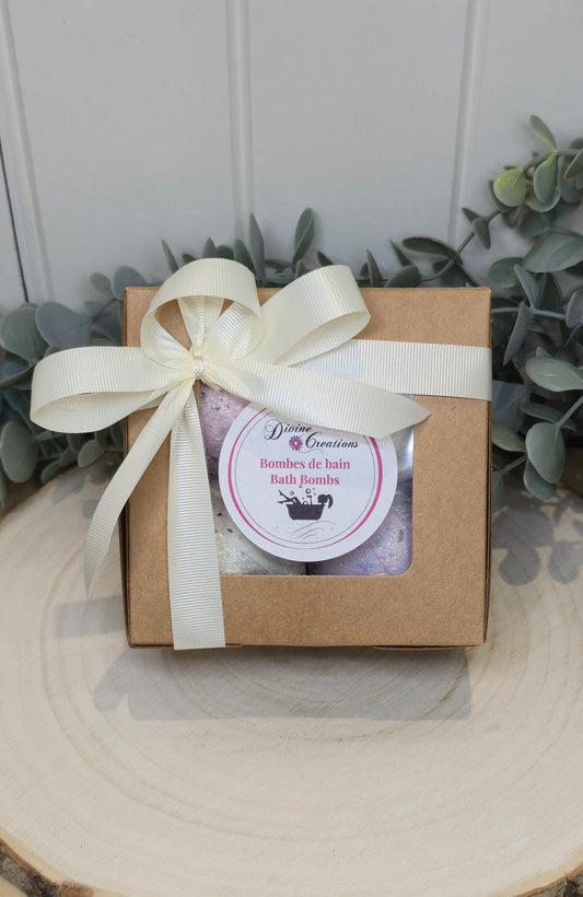 Ensemble de Bombes de bain Florale