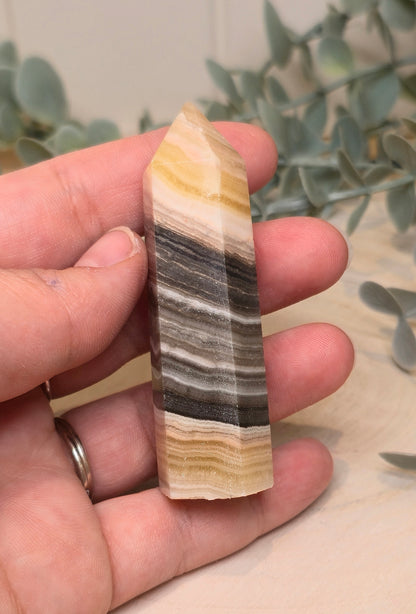 Pointe en Calcite zébré