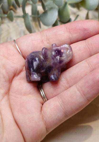 Éléphant Améthyste