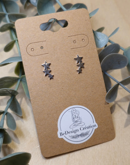 Boucles d’oreilles Étoiles