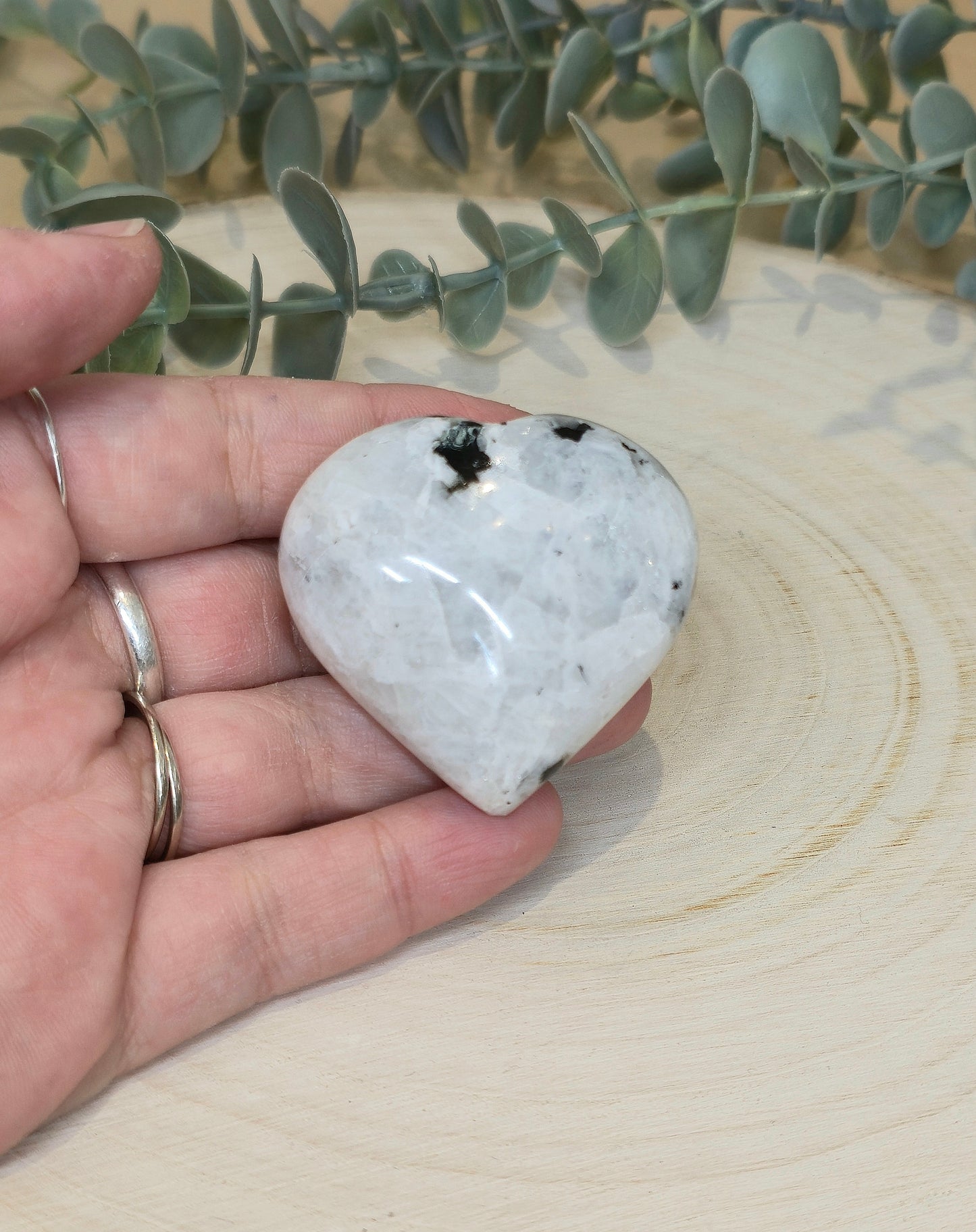 Coeur en Pierre de lune