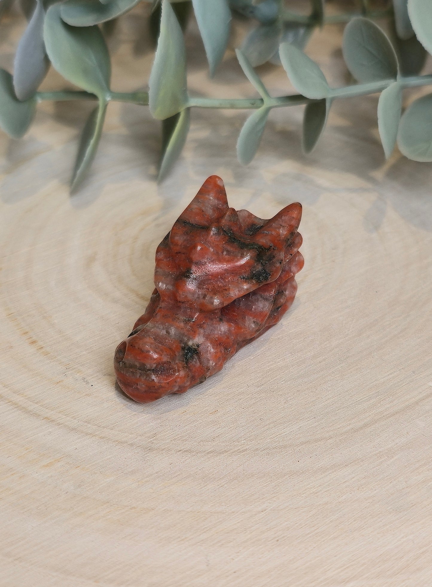 Dragon Jaspe sésame rouge