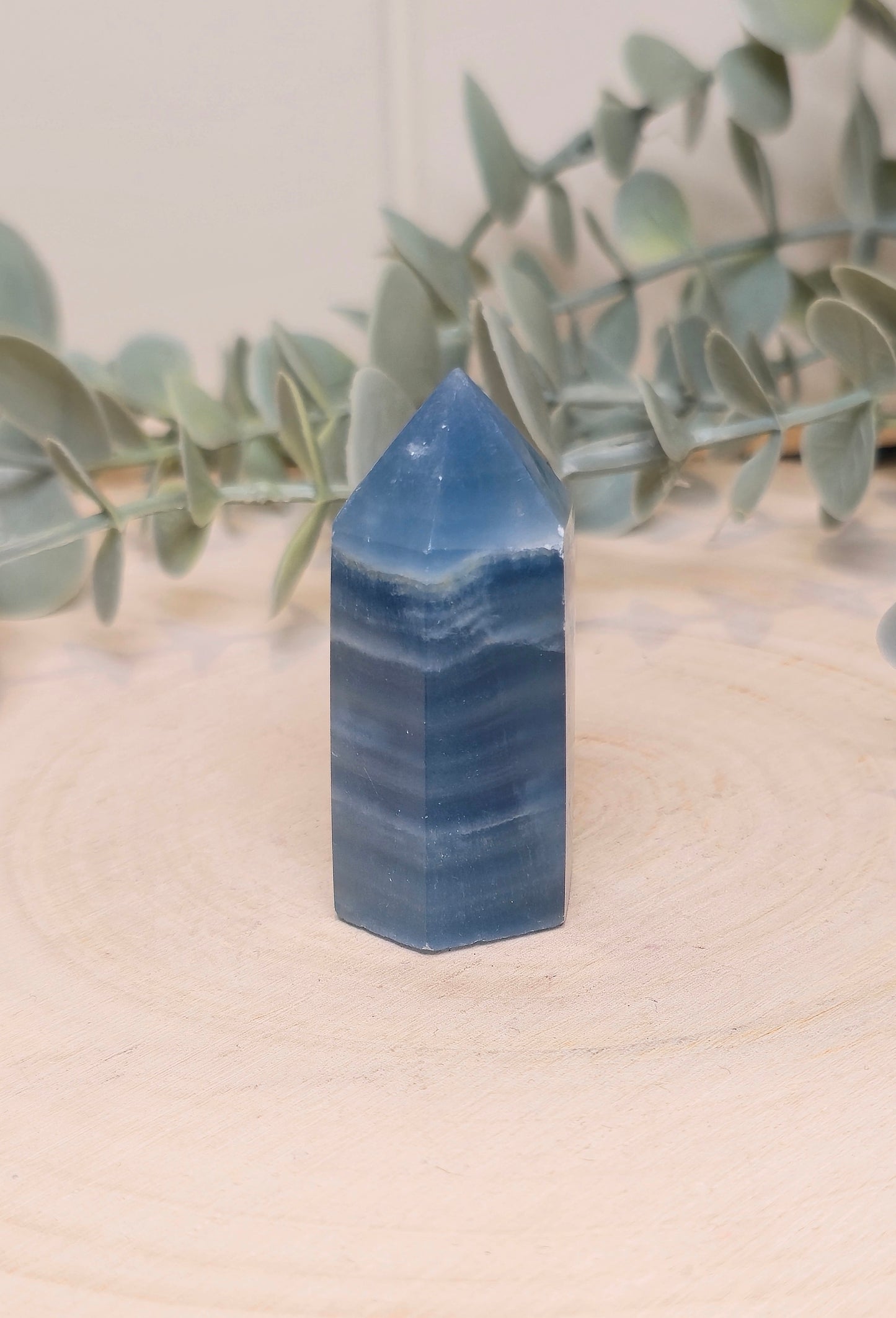 Pointe en Onyx Mexicaine bleue