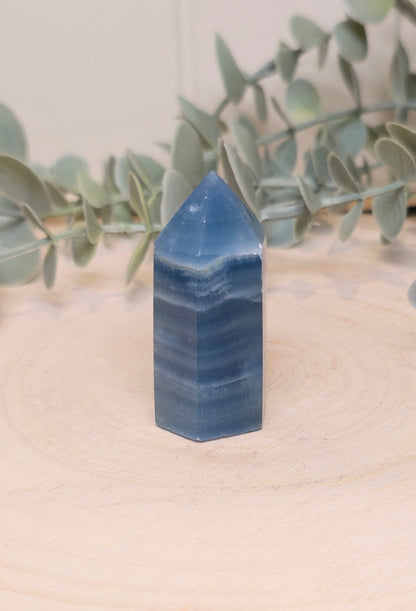 Pointe en Onyx Mexicaine bleue