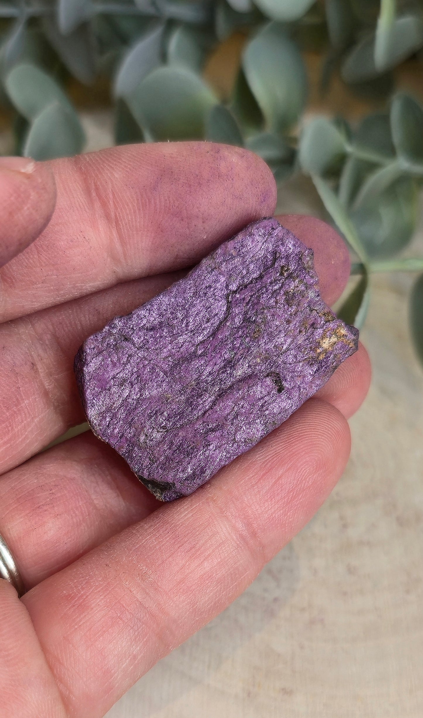 Purpurite brute du Brésil