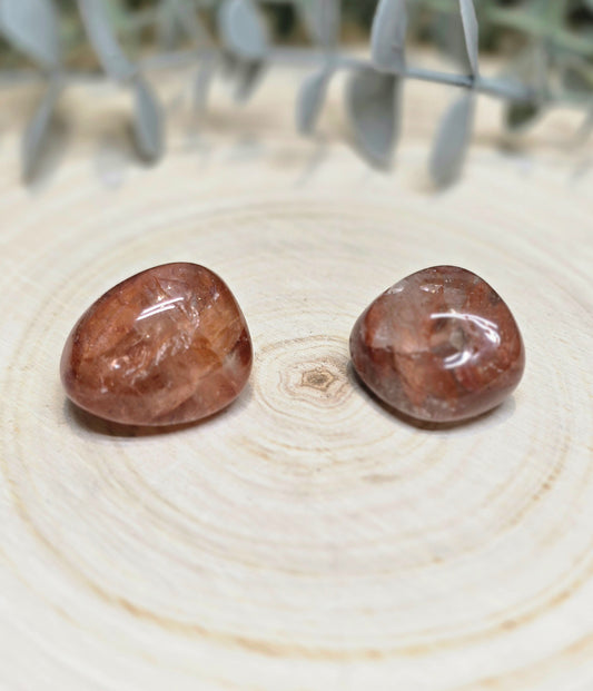 Quartz feu barattée