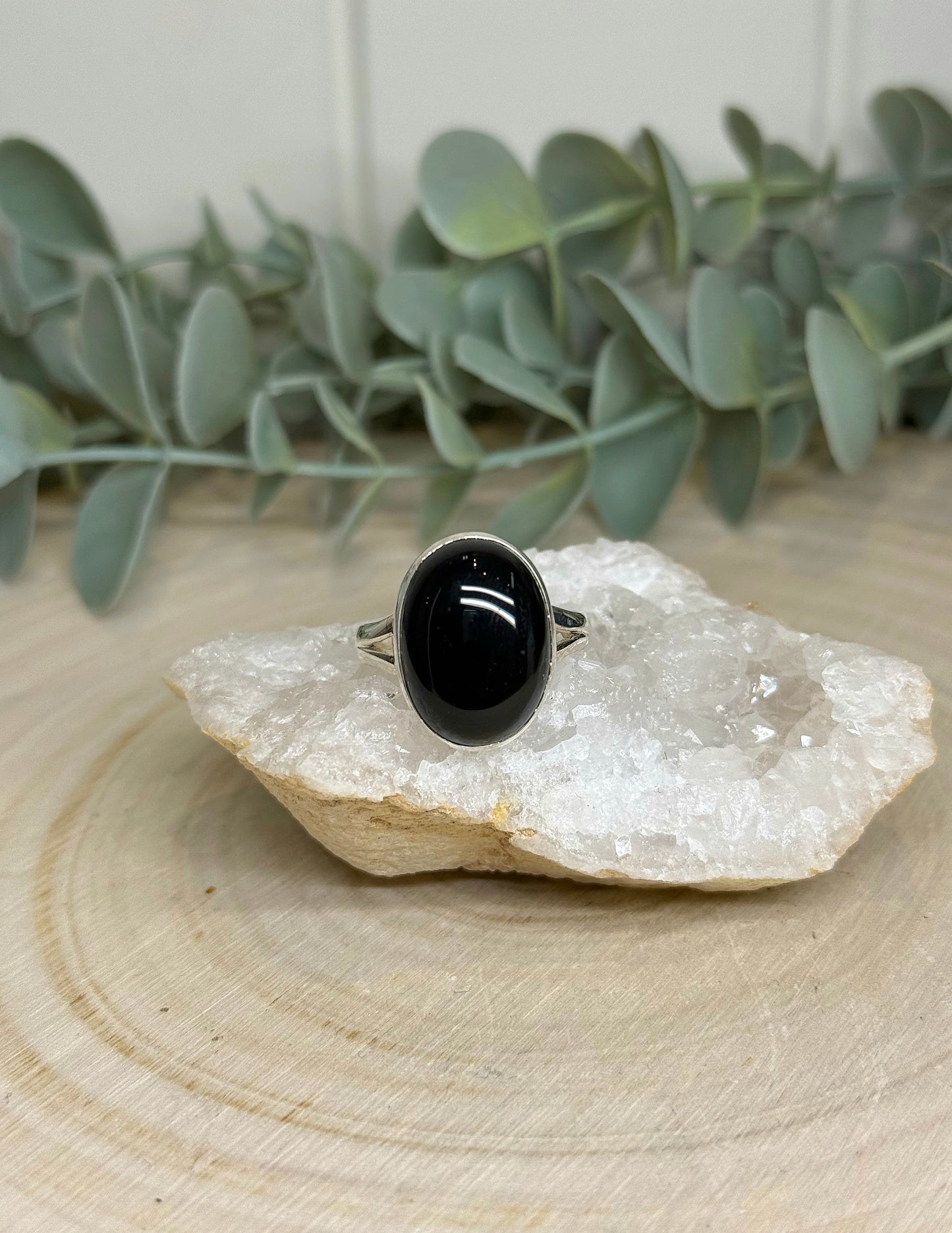 Bague ovale Onyx