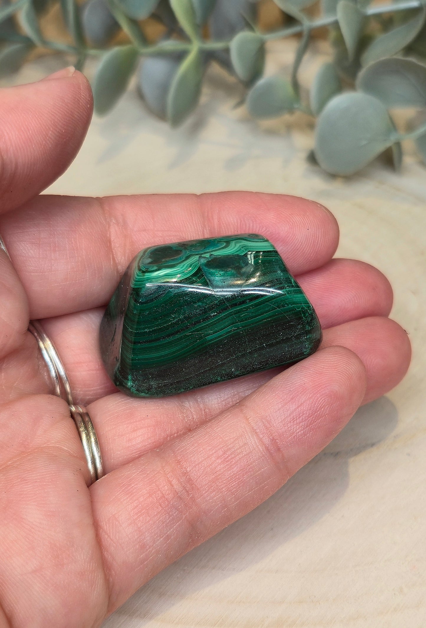 Freeform Malachite