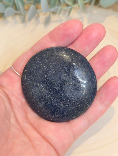 Pierre de paume en Lazulite