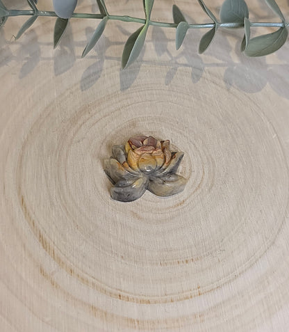 Lotus en Agate fou (crazy lace)