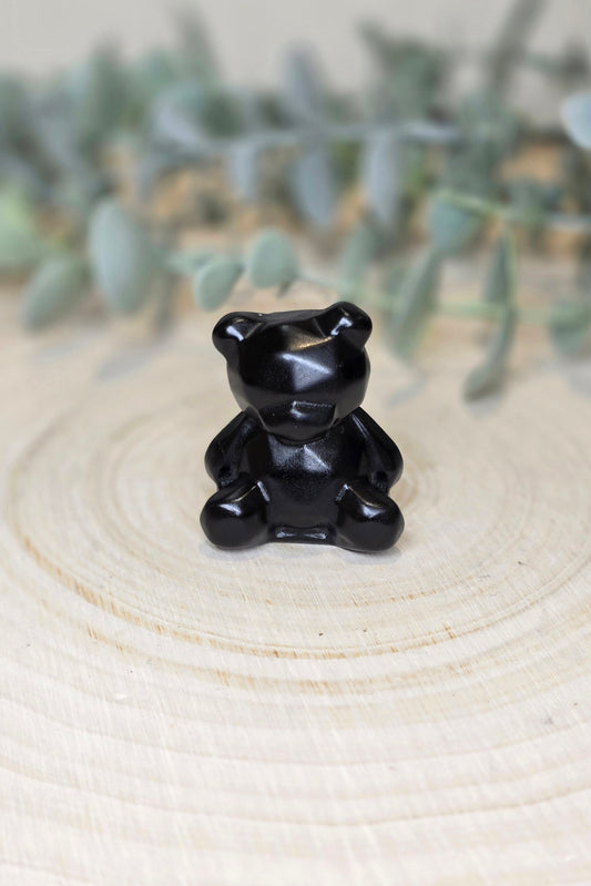 Ourson en Obsidienne