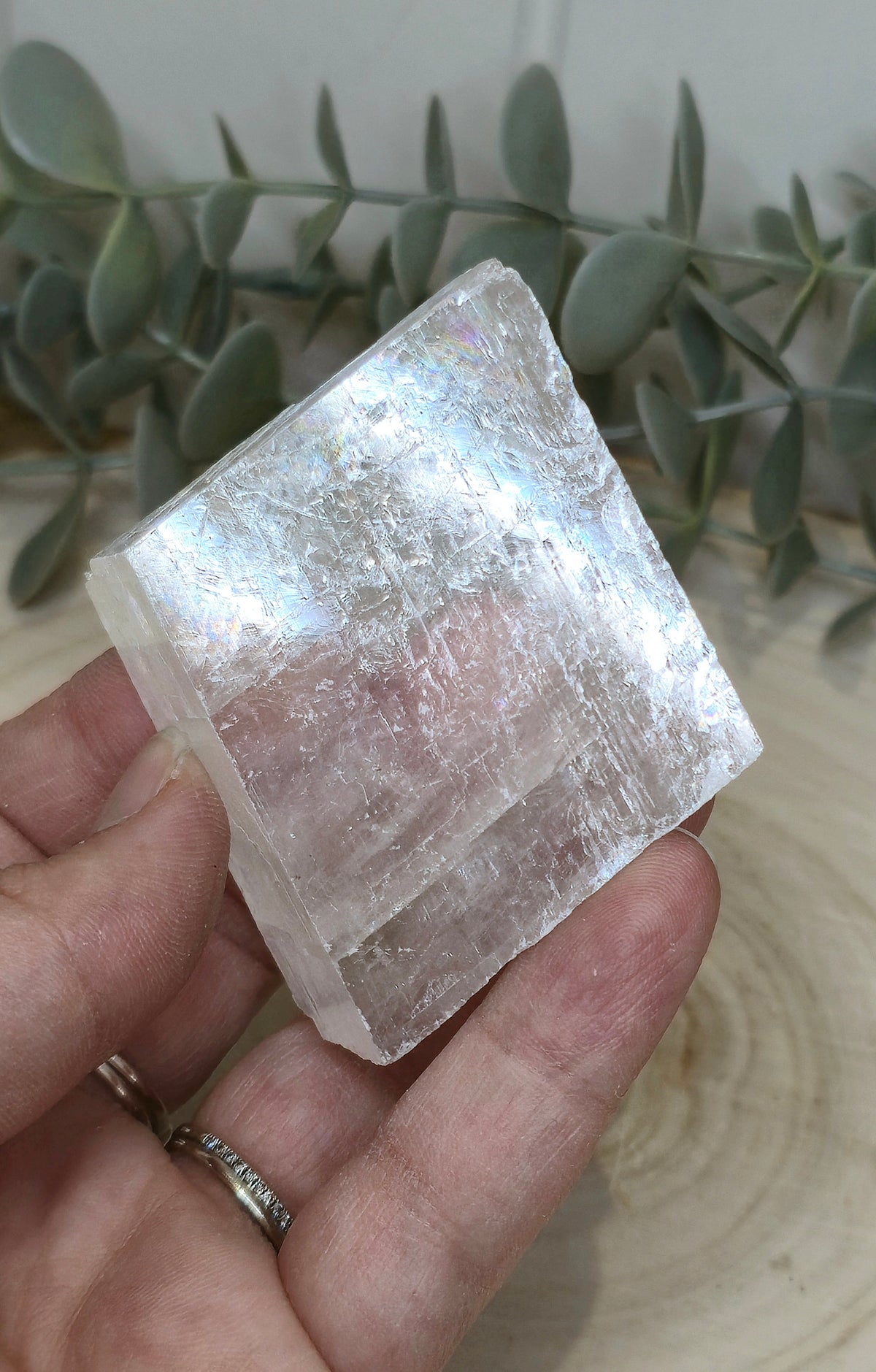Cube de Calcite optique claire
