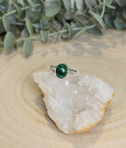 Bague Malachite