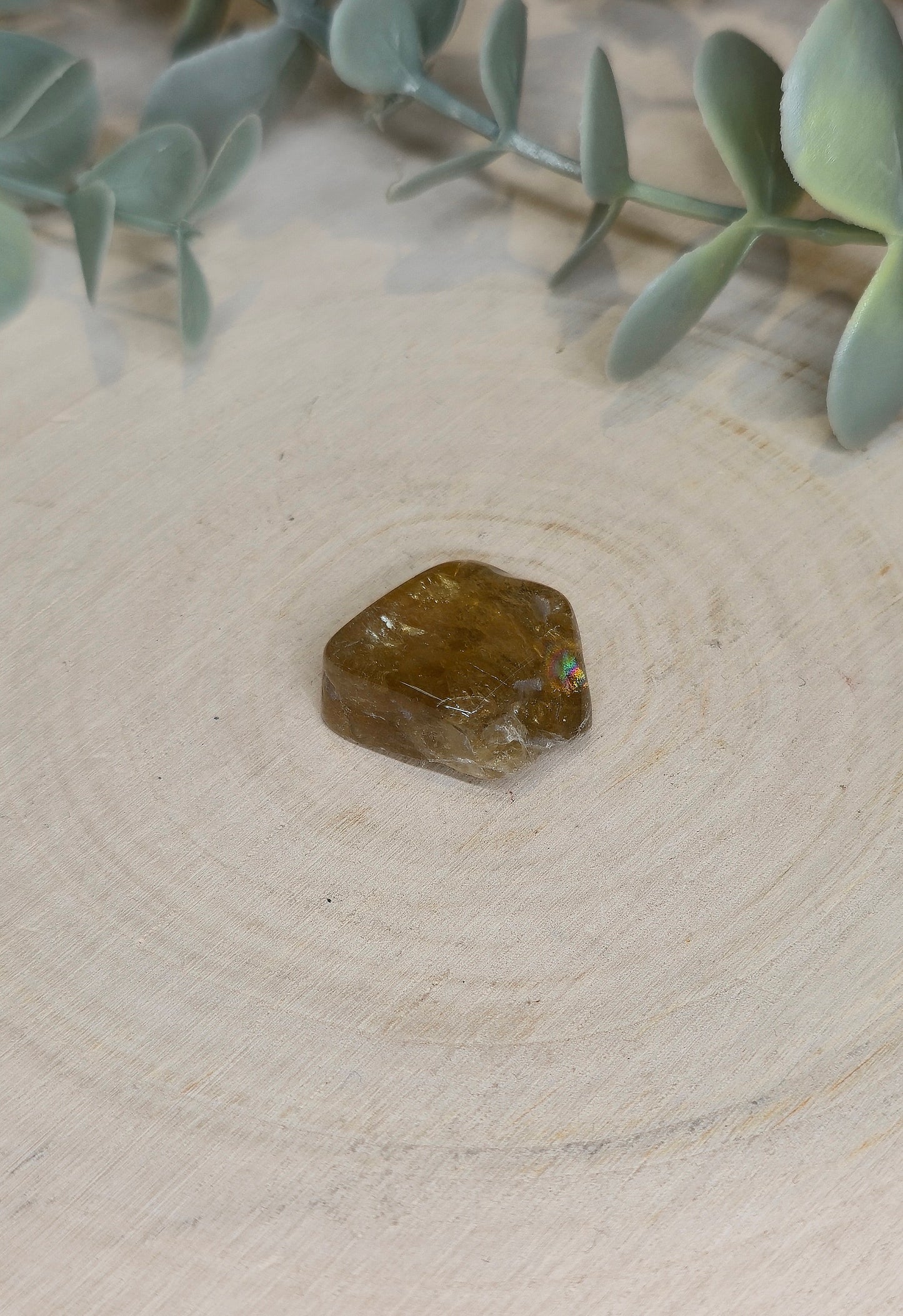 Citrine naturelle du Brésil grade extra barattée