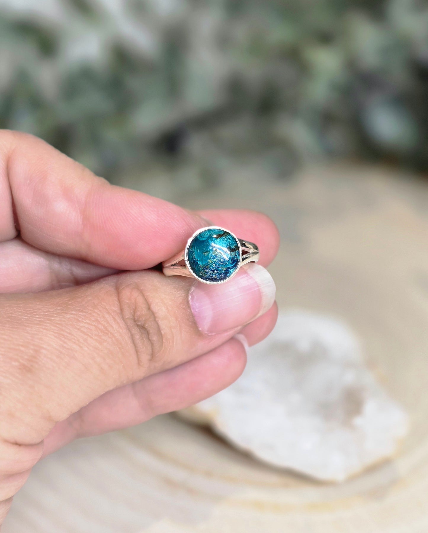 Bague Shattuckite