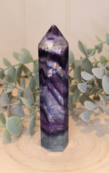 Pointe en Fluorite