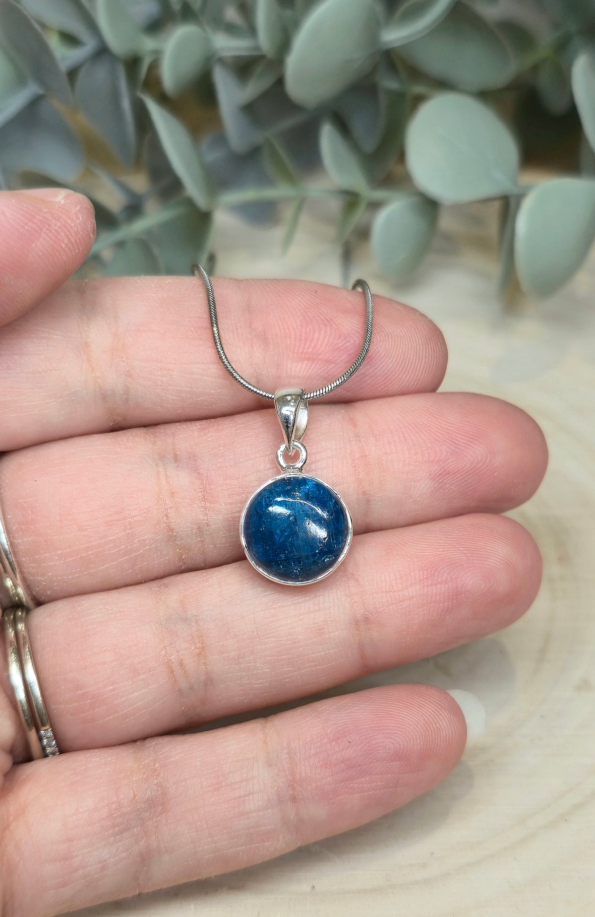 Collier Apatite rond
