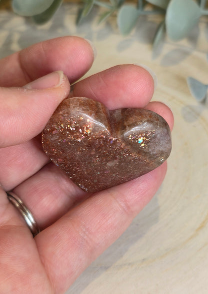 Coeur en Pierre de soleil