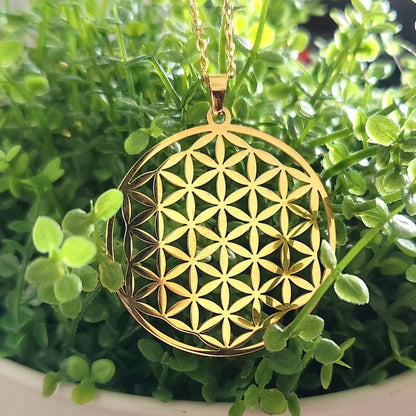 Collier Fleur de vie Gold