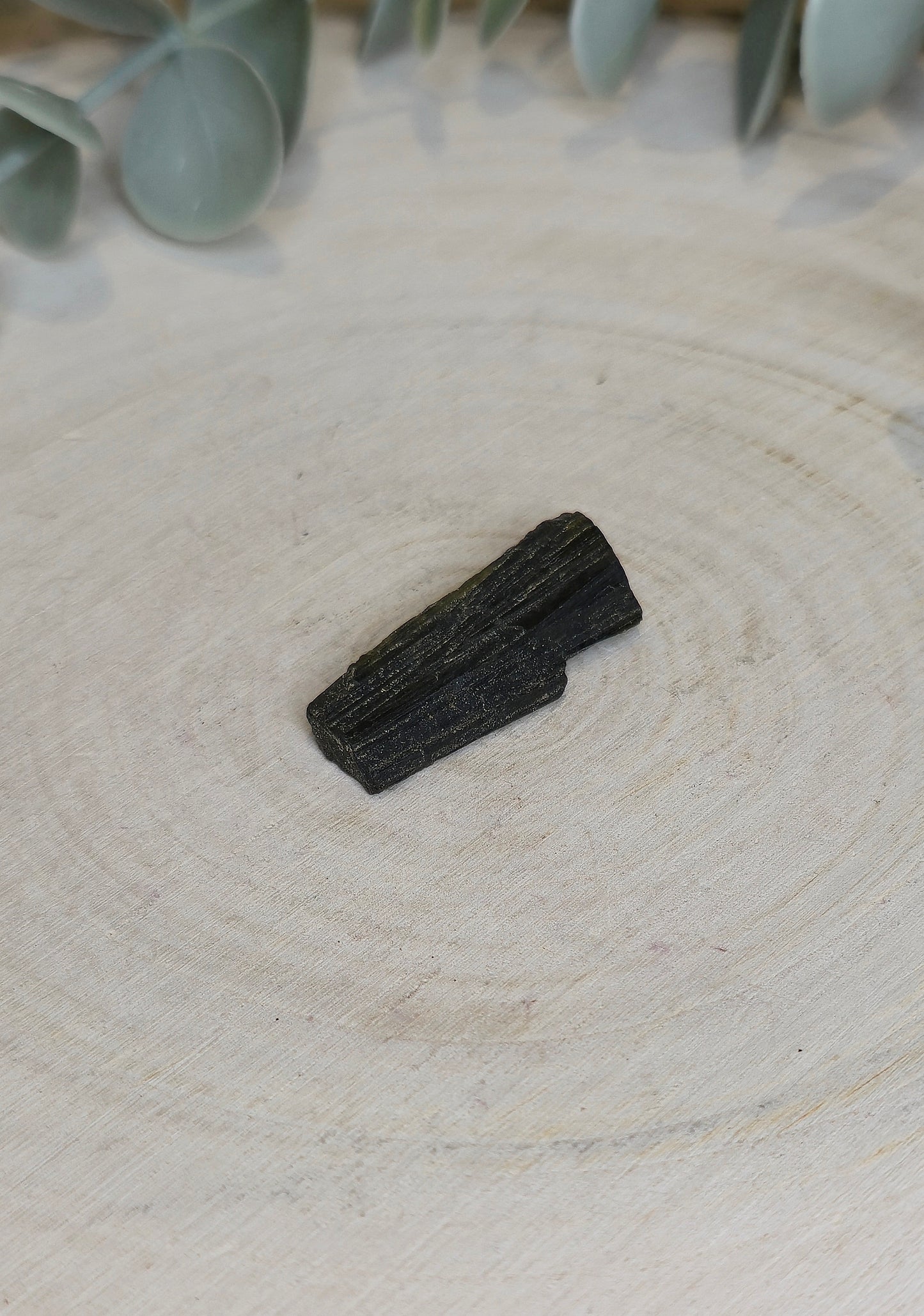 Tourmaline verte brute