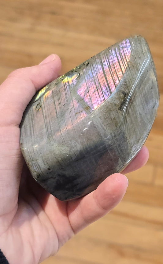 Freeform Labradorite mauve