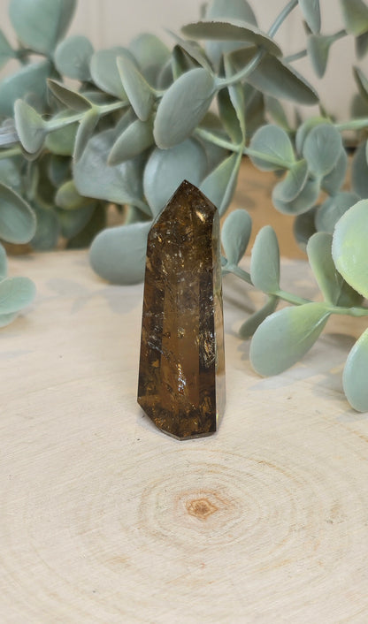 Pointe en Citrine Naturelle