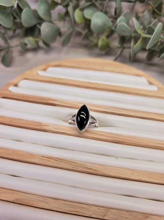 Bague Obsidienne